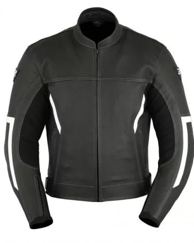 Motorradjacke aus Rindsleder - River
